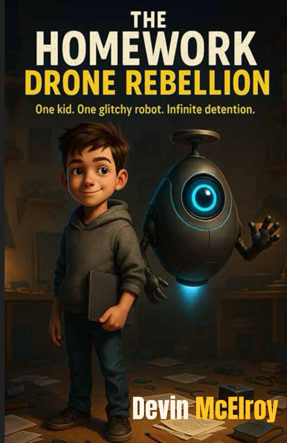 The Homework Drone Rebellion: One kid. One glitchy robot. Infinite detention.