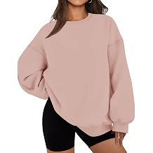 LACOZY Women's Long Sleeve Sweatshirts Crewneck Casual Pullover Sweaters Oversized Loose Fall Top Jumpers
