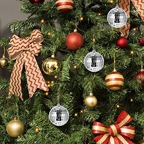jojofuny 3 Pcs Disco Espelho Bola Esfera Bola Ornamentos Festa Fundo Globo Foto Adereços Redondo Pen