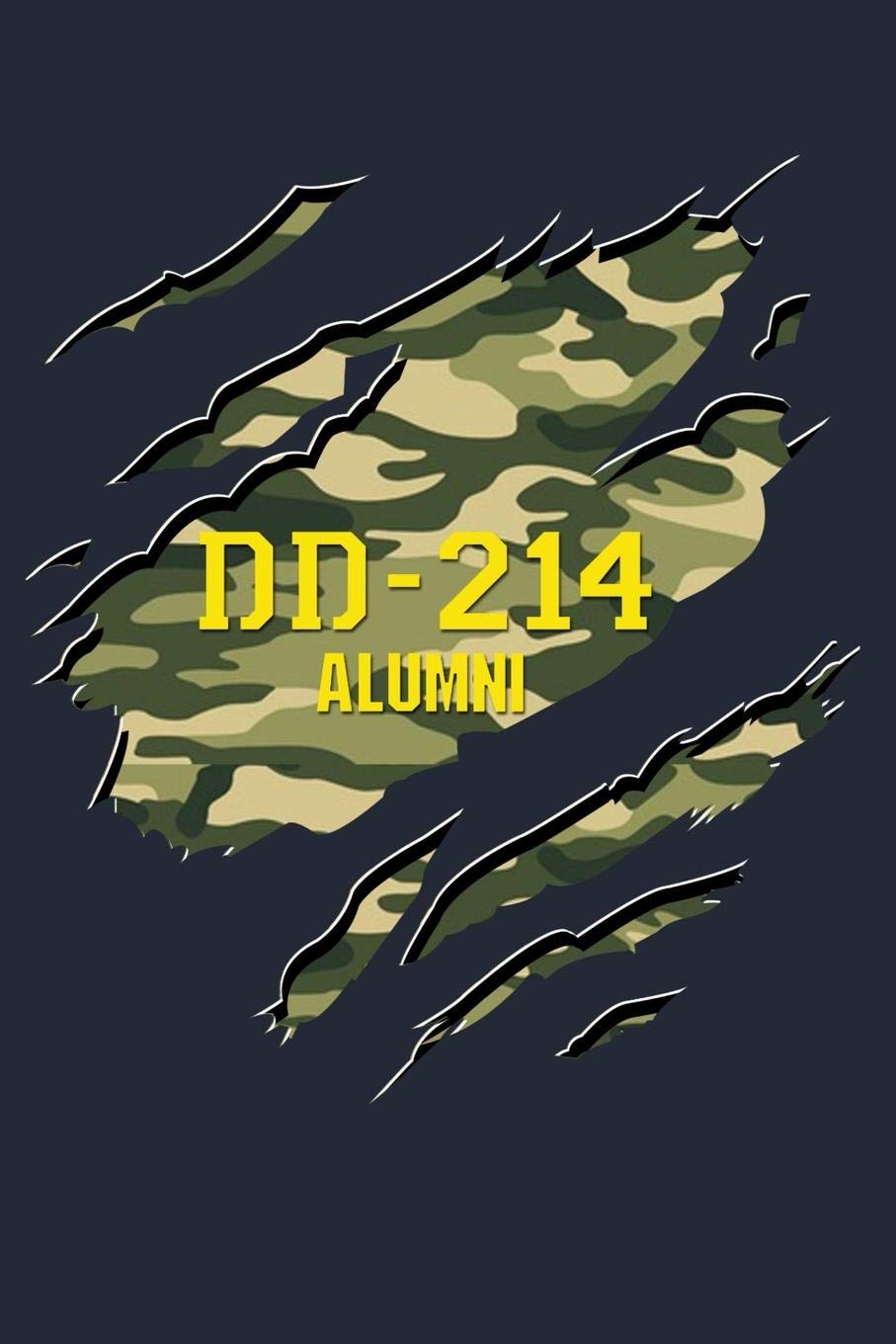DD-214 Alumni: Patriotic Lined Journal For Soldiers and Veterans