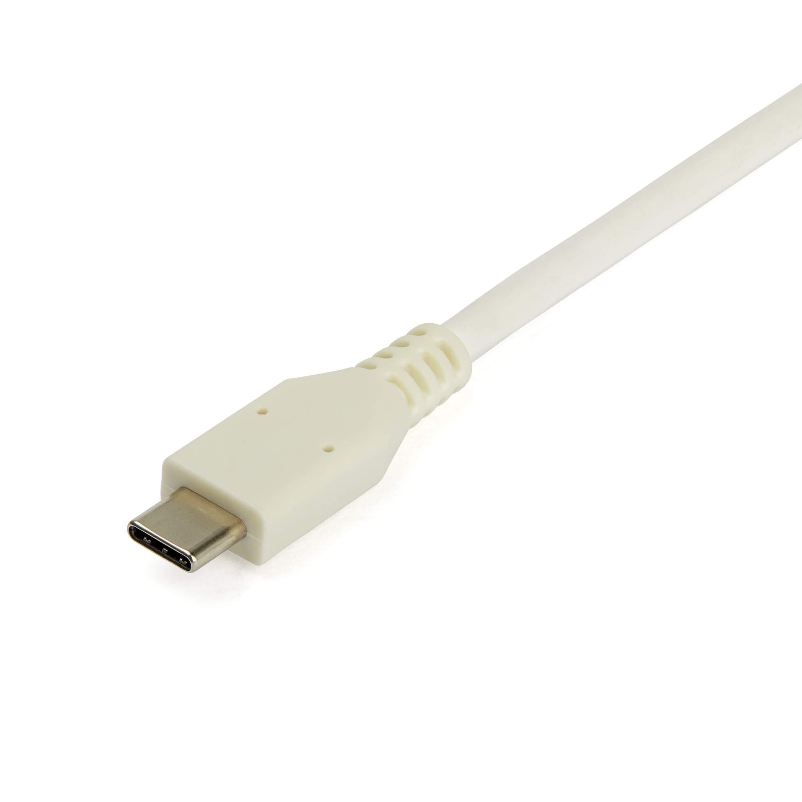 StarTech Adaptateur USB-C vers Gigabit Ethernet avec Port USB-A, Blanc | Adaptateur reseau, 1Gbps NIC, USB 3.0/3.1, RJ45, LAN, TB3, Win, Mac, Chromebook