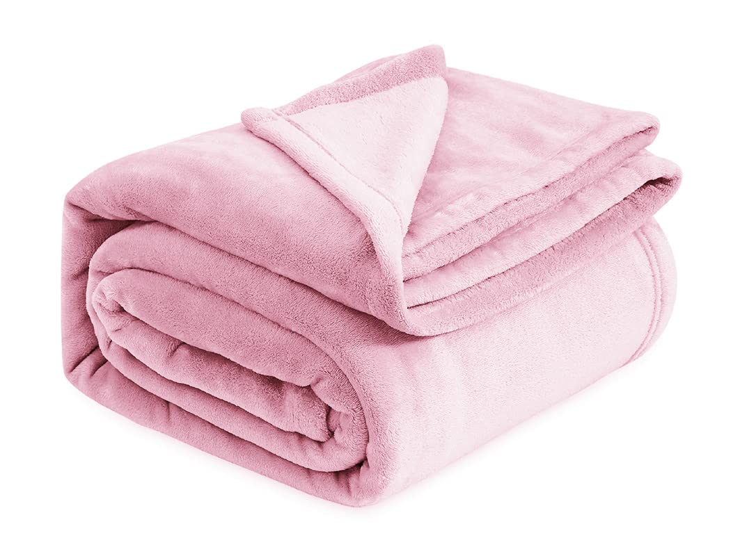 VAS COLLECTIONS Premium Plush Summer Double Bed Dohar/AC Blanket | 250 GSM Reversible Lightweight Cozy Soft for Bed, Sofa, Couch, Travel & Camping| 220×230 cm – Pink VAS COLLECTIONS Premium Plush Summer Double Bed Dohar/AC Blanket | 250 GSM Reversible Lightweight Cozy Soft for Bed, Sofa, Couch, Travel & Camping| 220×230 cm – Pink