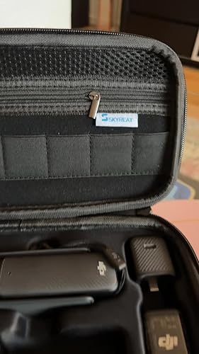 Honbobo Draagtas Tas voor DJI Osmo Nano, Beschermhoes PU Reistas Accessoires voor DJI Osmo Nano Combo, Oranje, S, Klassiek Honbobo Draagtas Tas voor DJI Osmo Nano, Beschermhoes PU Reistas Accessoires voor DJI Osmo Nano Combo, Oranje, S, Klassiek