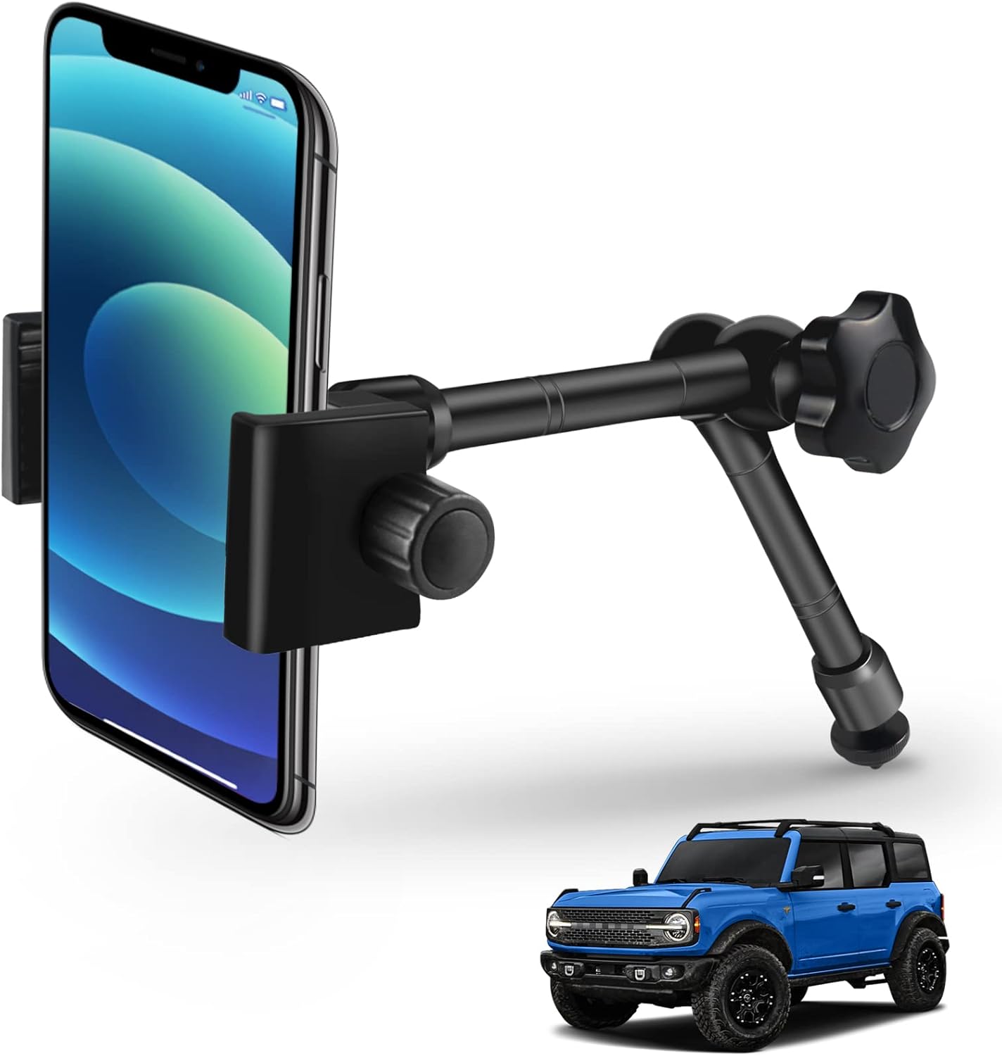 KINIDAS Cell Phone Holder for Ford Bronco Accessories 2021