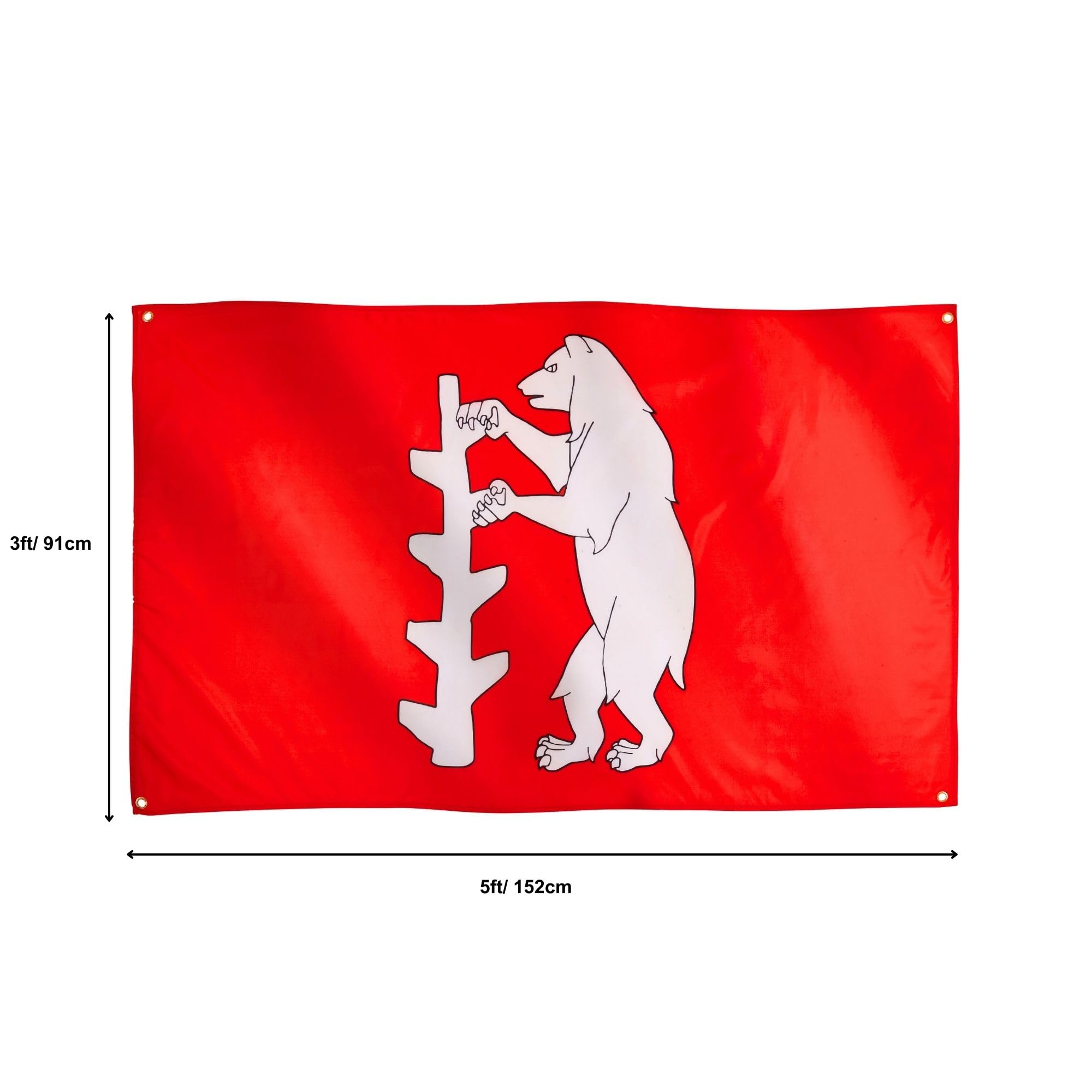 Runesol Lest We Forget, Premium Remembrance Poppy Day Flag - 3ft x 5ft, 4 Grommets, Indoors/Outdoors — view 736