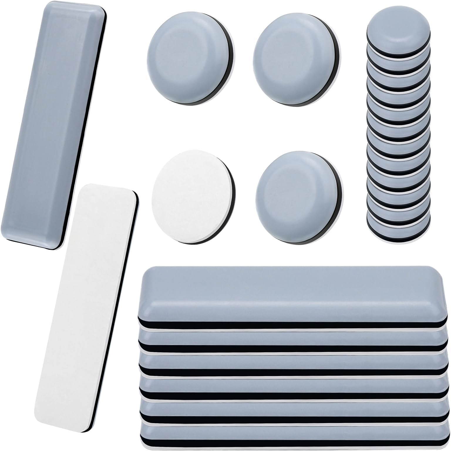 GleitGut 12 X Patins Pour Meubles 19 Mm Patin Téflon Rond