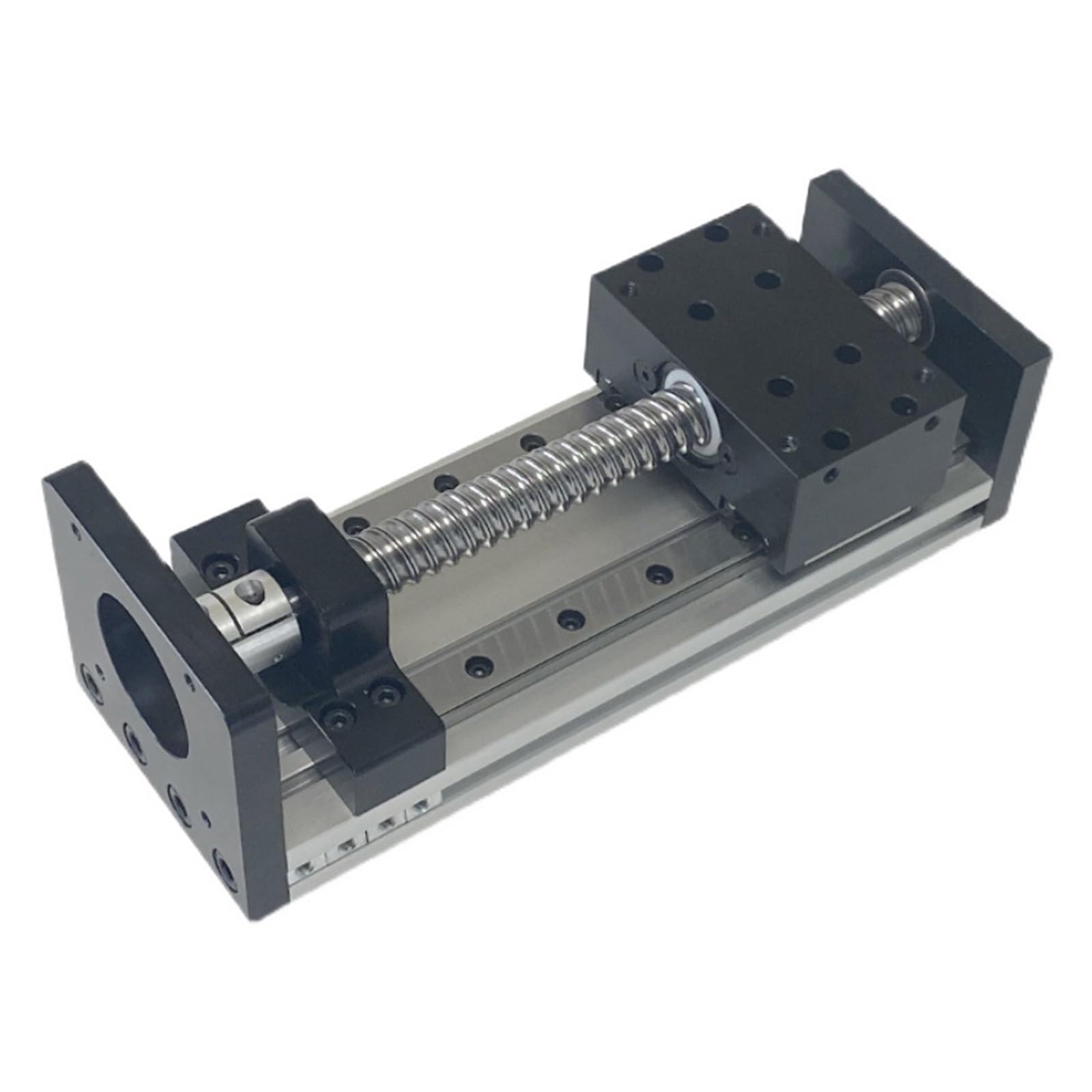 Table module SFU1610 avec rail linéaire 200mm assurant un guidage sans jeu mécanique