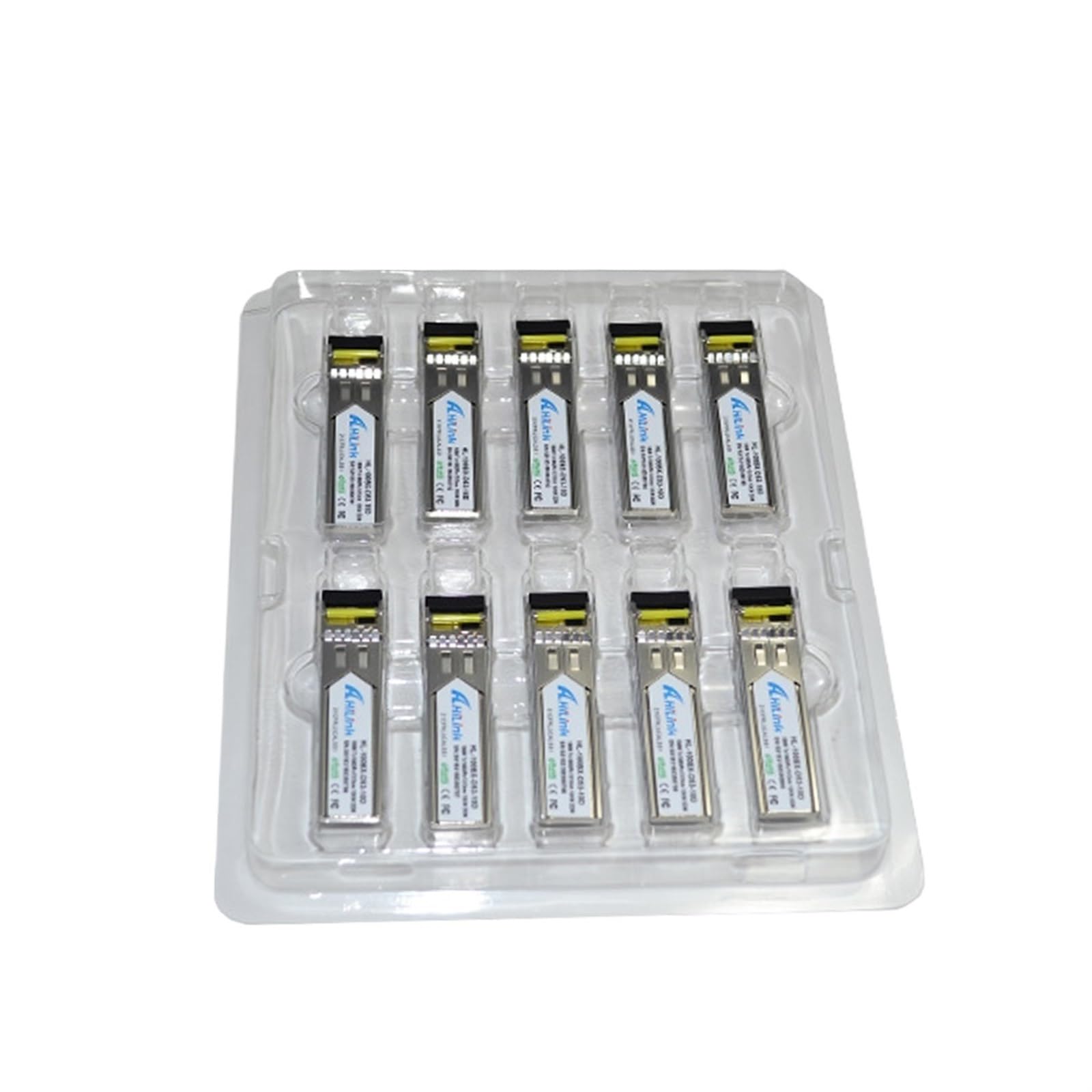 SFP bidirectionnel 40KM, émetteur-récepteur LC Simplex 40km 1310/1550nm LC DDM(5 Pairs)