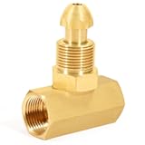 New Argon Inert Gas Y Adaptor T-92 Connect 2 Regulators To 1 Bottle Tig Welding&comma; Compatible with Argon&sol;Helium&sol;Nitrogen&comma; CGA 580