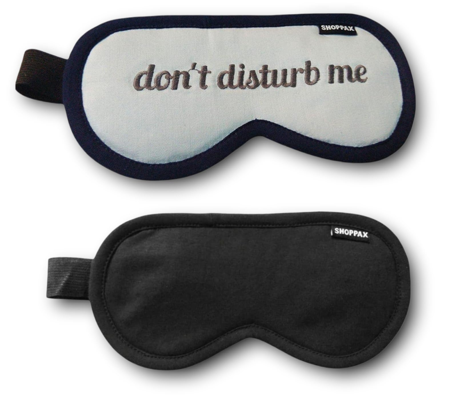 Adjustable Super Soft Sleeping Mask Combo set Pack of 2 Blindfold Sleep Mask