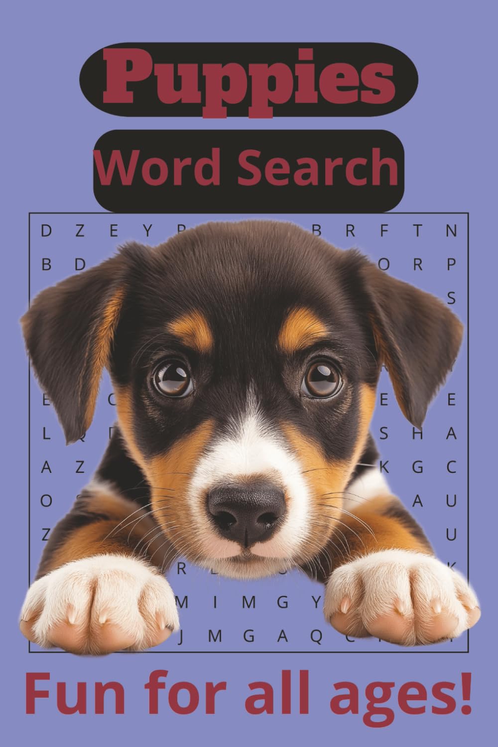 Puppy Word Search Puzzle Book: Puppies Word Search Puzzle Book