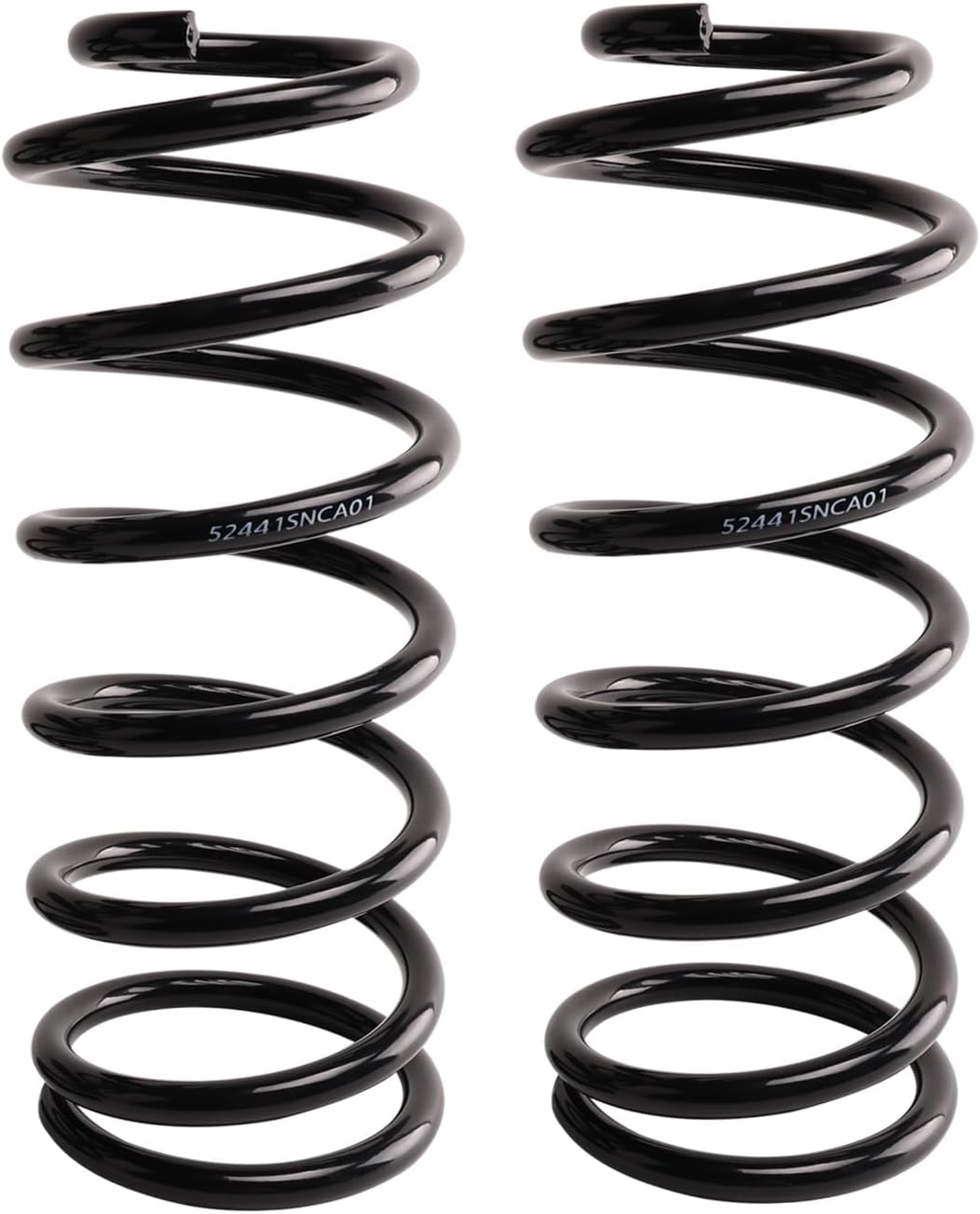 Rear Left & Right Suspension Coil Spring Set Compatible with Civic 2006-2011 L4 1.3L 1.8L, Replace# 81680 52441SNCA01 52441SNFA01 2PCS