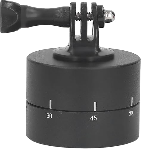 Miniatura 6 de Base de panorámica panorámica para cámara, rotación de 360 grados, cabeza de trípode para fotografía, sincronización de 120 minutos, capacidad de