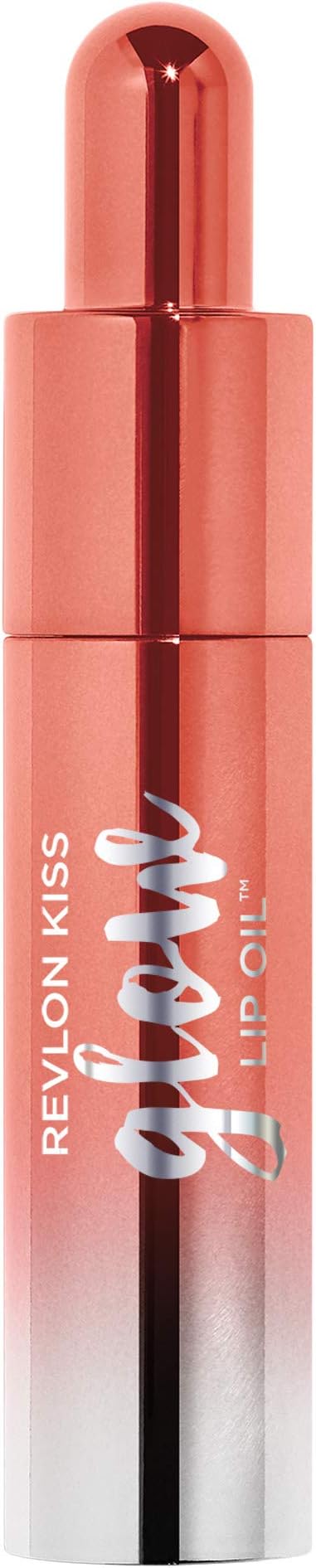 Kiss Glow Lip Oil, Bouncy Beige