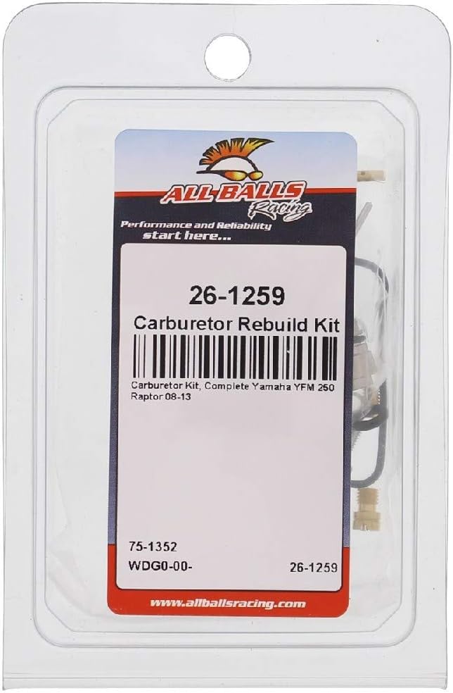 All Balls 26-1259 Carburetor Rebuild Kit