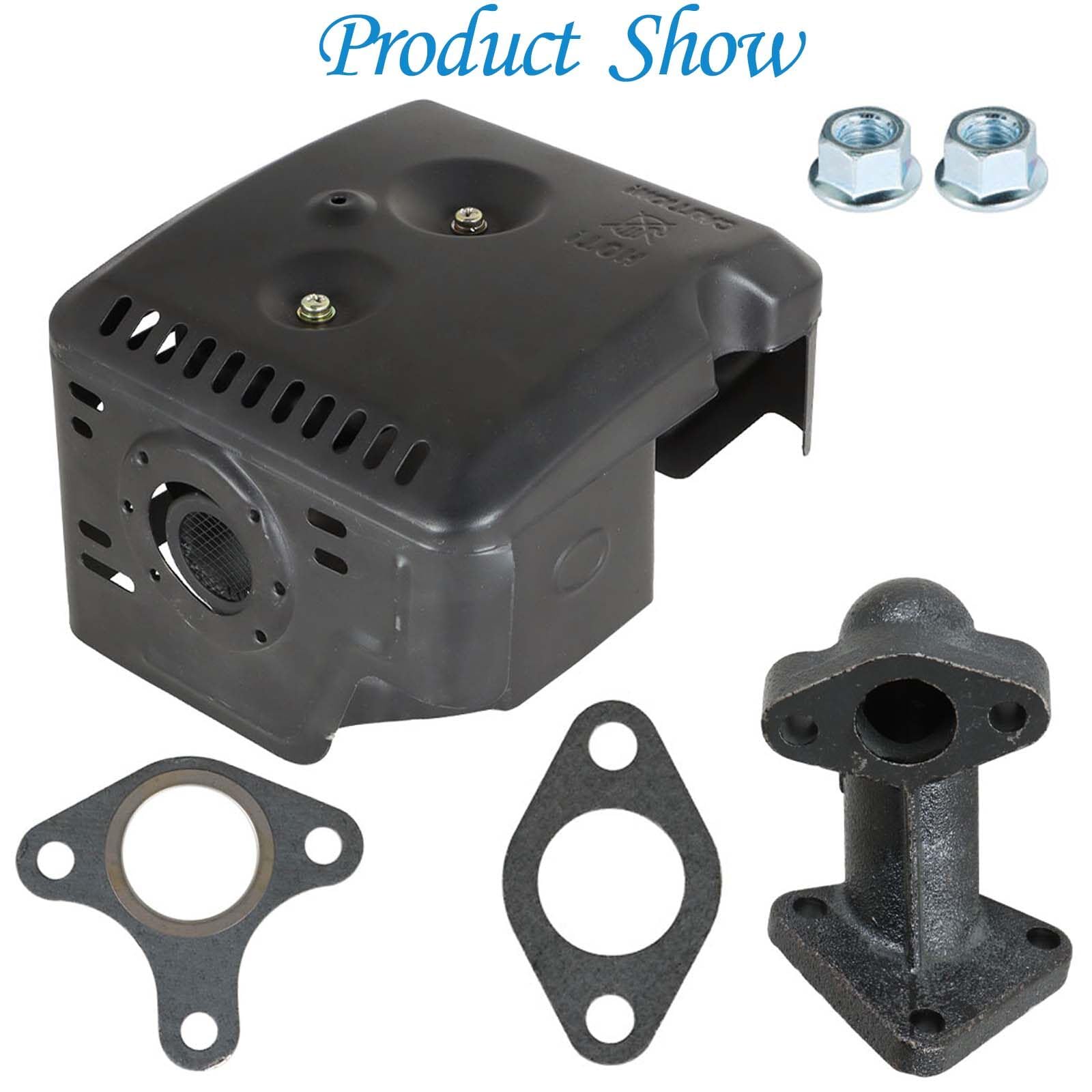 Autoparts Silenciador con juntas de repuesto para motor Honda GX240 8HP GX270 9HP