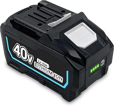 40V 8.0A Replacement Battery Compatible with Makita BL4080F BL4040 BL4025 BL4025B BL4020 BL4050 Cordless Power Tools with LED Screen Display