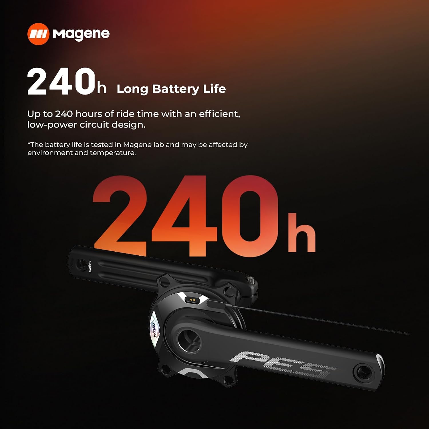 Magene 240h Battery Life