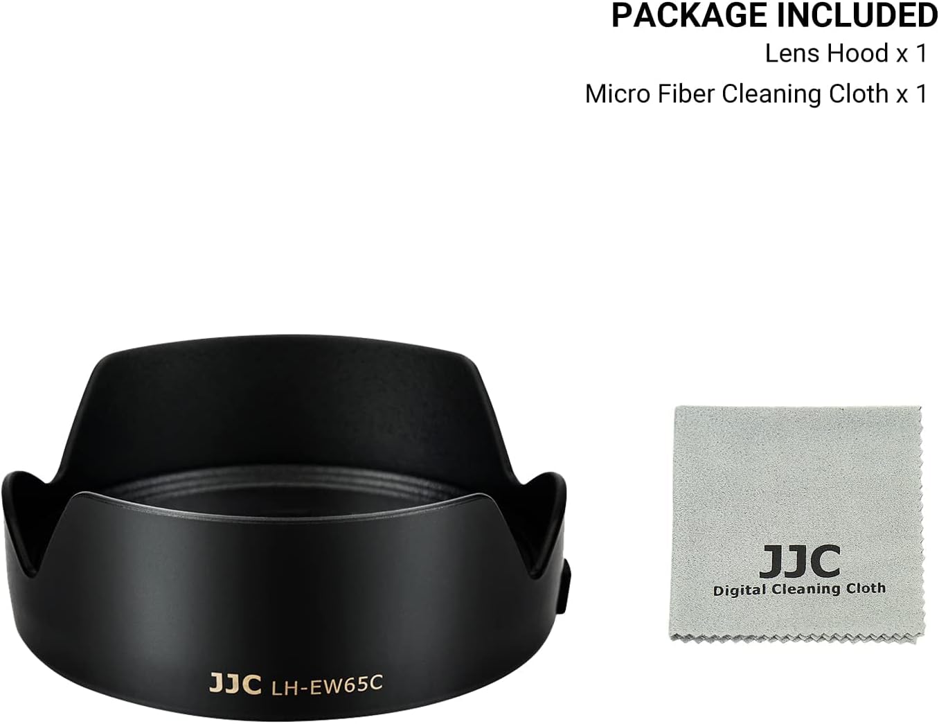 Lens Hood for Canon RF 16mm F2.8 STM Lens on EOS R5 II R6 II R8 R1 R3 RP R Camera, Reversible Lens Shade Replace Canon EW-65C Lens Hood, Compatible with 43mm Filters and 43mm Lens Cap