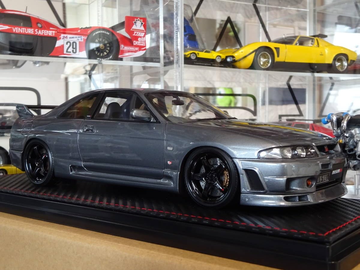 Amazon.co.jp: WEB限定80台 IG2683 1/18 NISMO BCNR33 CRS With Engine