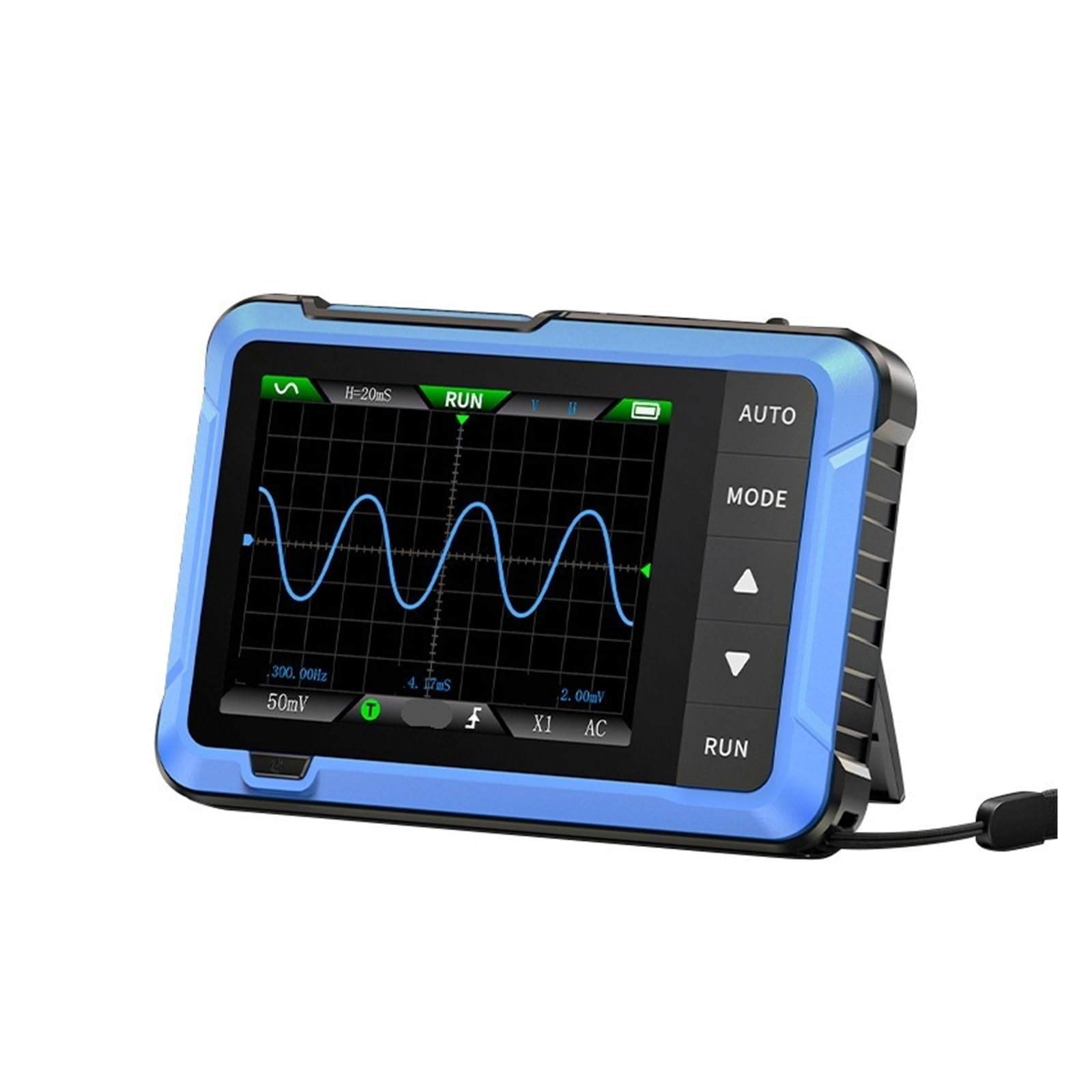 Mini osciloscopio portátil 2 en 1, herramienta de reparación electrónica de 10 MHz