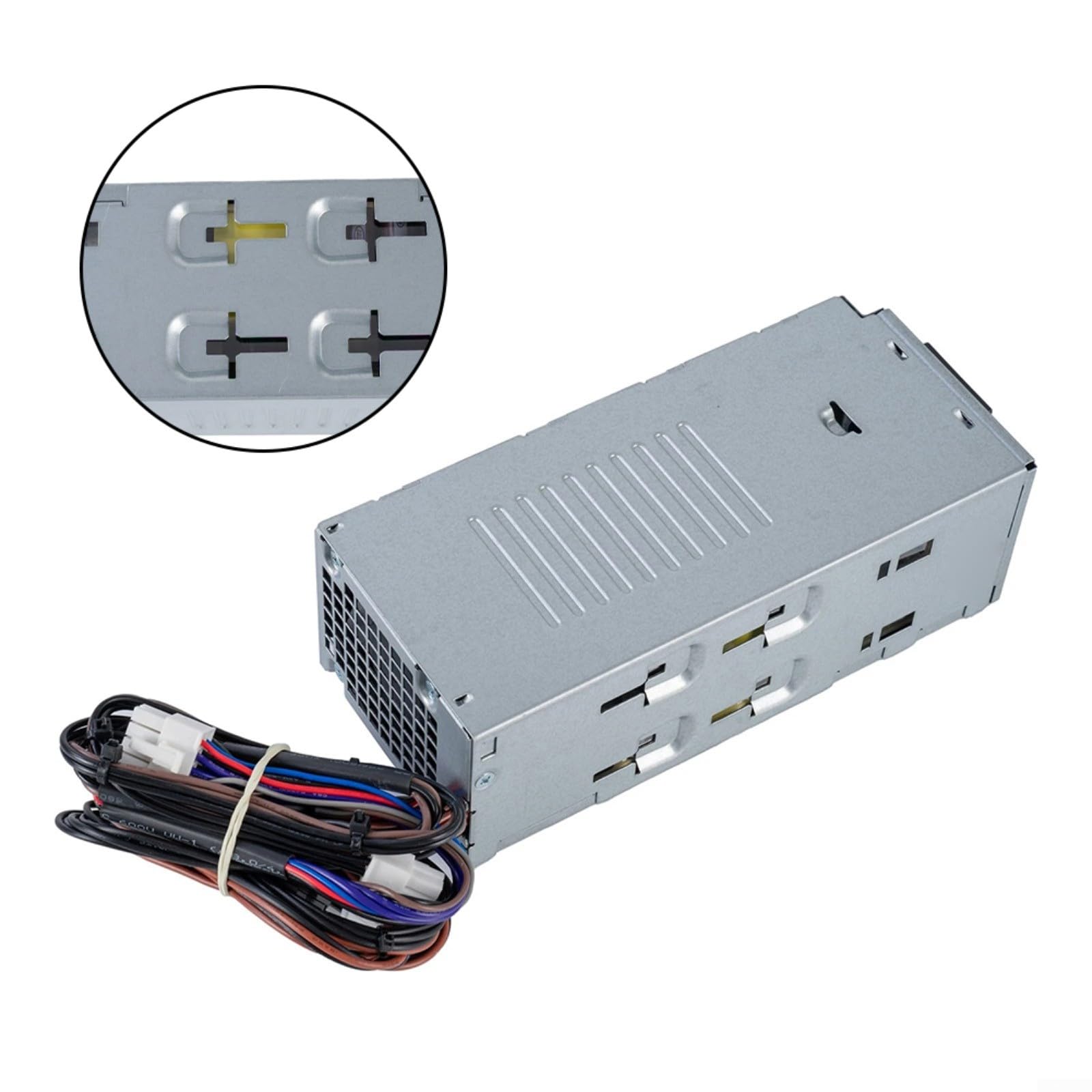 500W Alimentatore D500EPS-01 TPX56 per Dell Vostro 3910 3030 per Optiplex per xps 8950 Latitude, Argento Metallo, Postazione di Lavoro Ufficio
