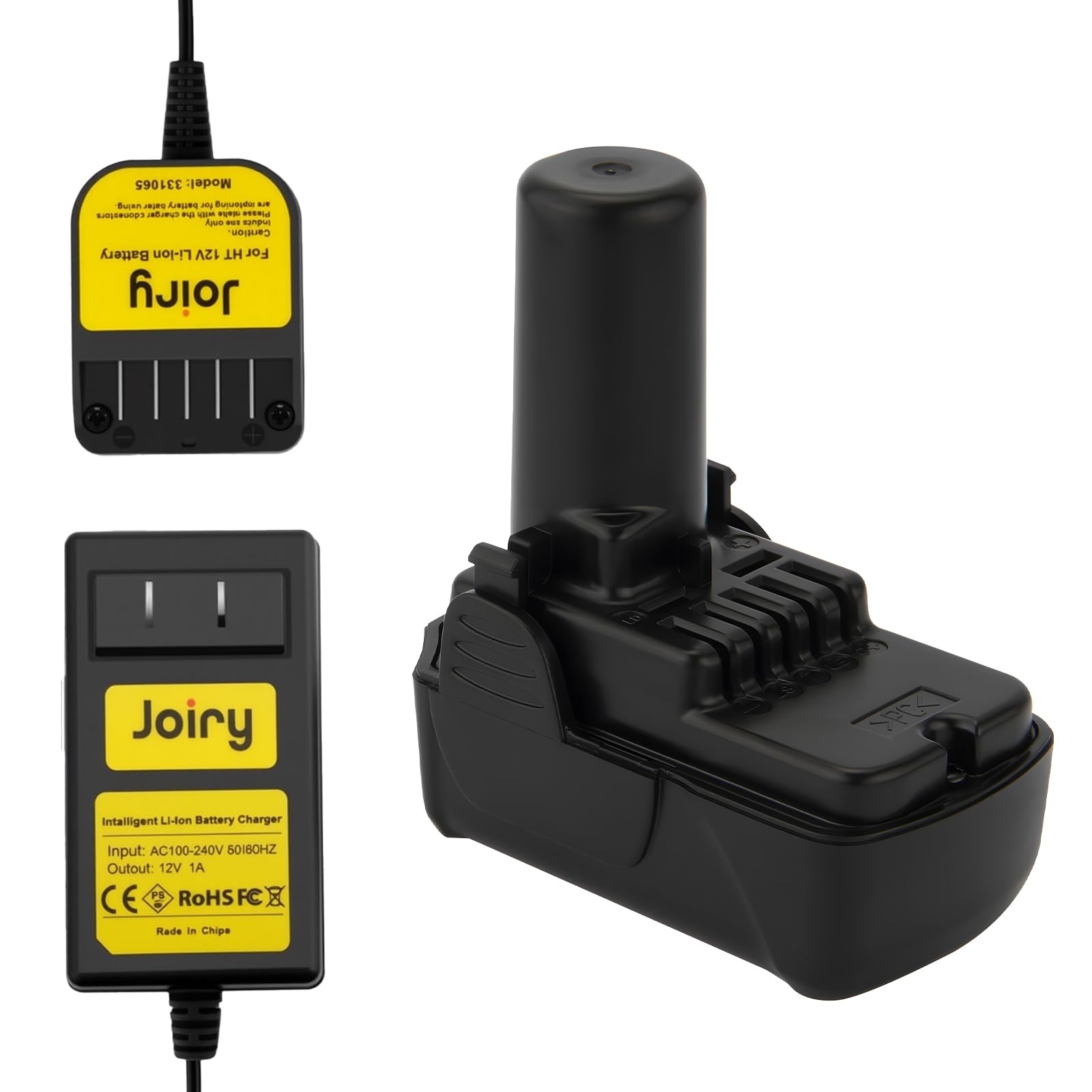 Amazon.com: Joiry Replacement Hitachi Battery & Charger Set, 10.8