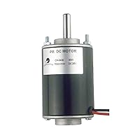 Vista 6 de CHANCS Motor de engranaje eléctrico de poco ruido del eje común del poder más elevado CH-3420 24V DC 7000RPM del alto esfuerzo de torsión