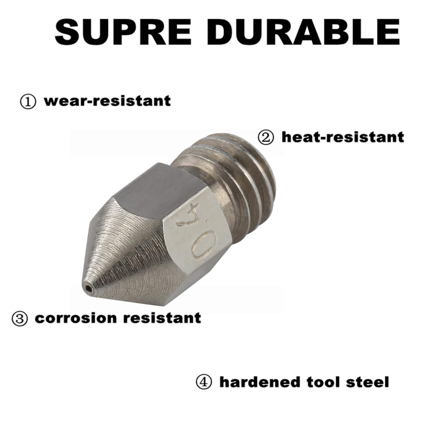 26PCS 3D Printer Nozzles Cleaning Kit,MK8 3D Printer Extruder Nozzles Compatible with Creality Ender 3 Ender 3 pro Ender 5 Ender 5 pro CR-10 and so on Band Cleaning Needles,3D Printer Nozzle Wrench : Industrial & Scientific