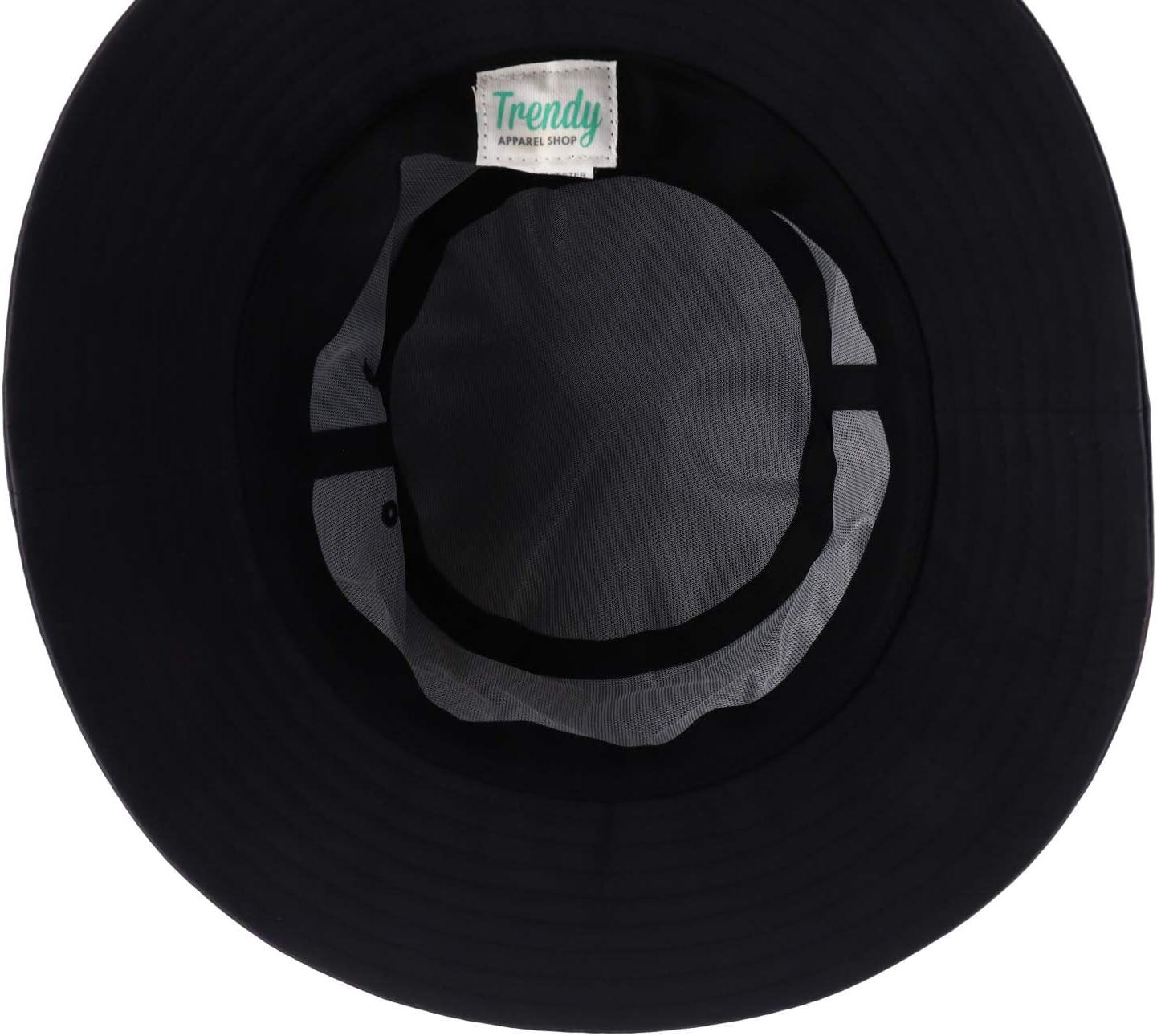 Trendy Apparel Shop XXL - XXXL Oversize Short Brim Polyester Bucket Hat - Image 4