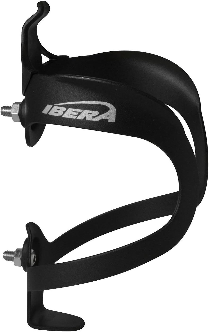 Ibera Bicycle Lightweight Aluminum Water Bottle Cage, Black : Bike Water Bottle Cages : Sports & Outdoors