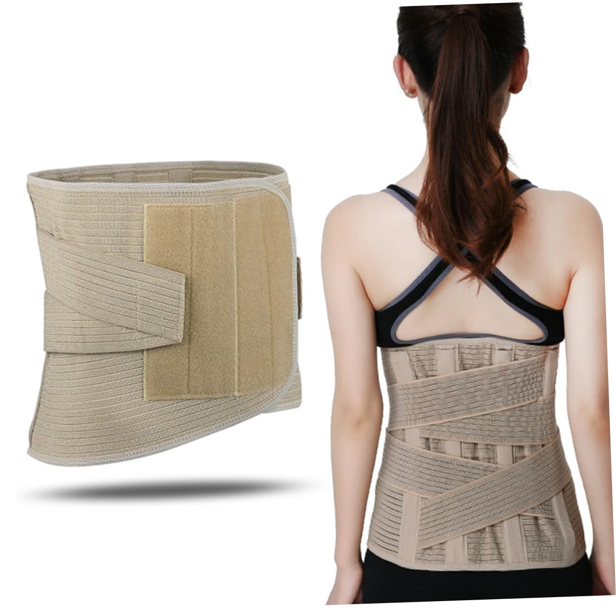 Professional Waist Support Wear-resistant Back Brace for Daily Use Comfortable Breathable Design for Fitness Sports Activities Construction for Performance