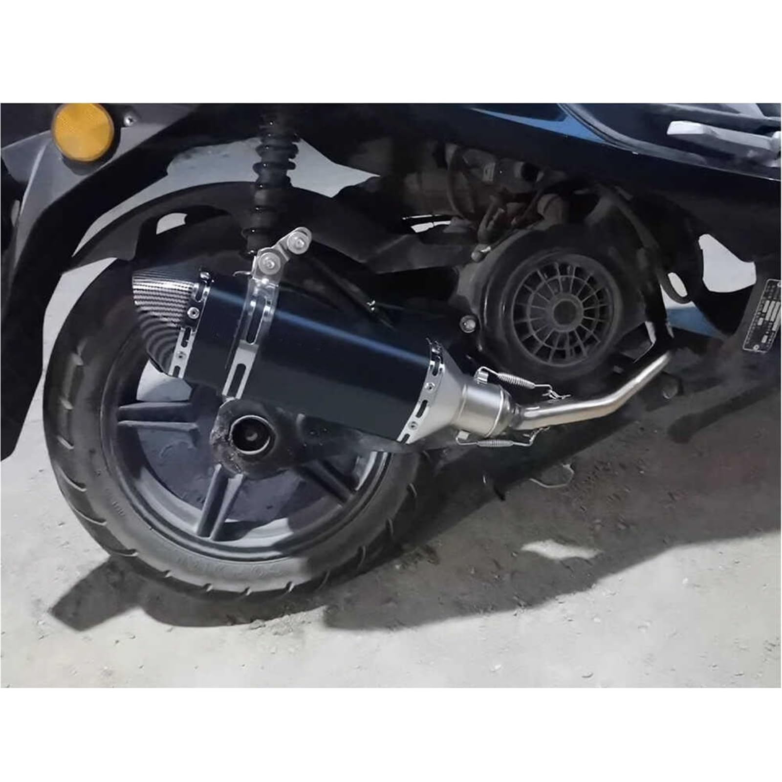 Uitlaat Trim Pasuje do motocykla Yamaha GY6 modyfikacja przedniej rury wydechowej 51mm wydech