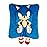 Sonic The Hedgehog Anime Kids Super Plush Cozy Snuggle (TM) Pillow (100% Officially Licensed Product) by Franco