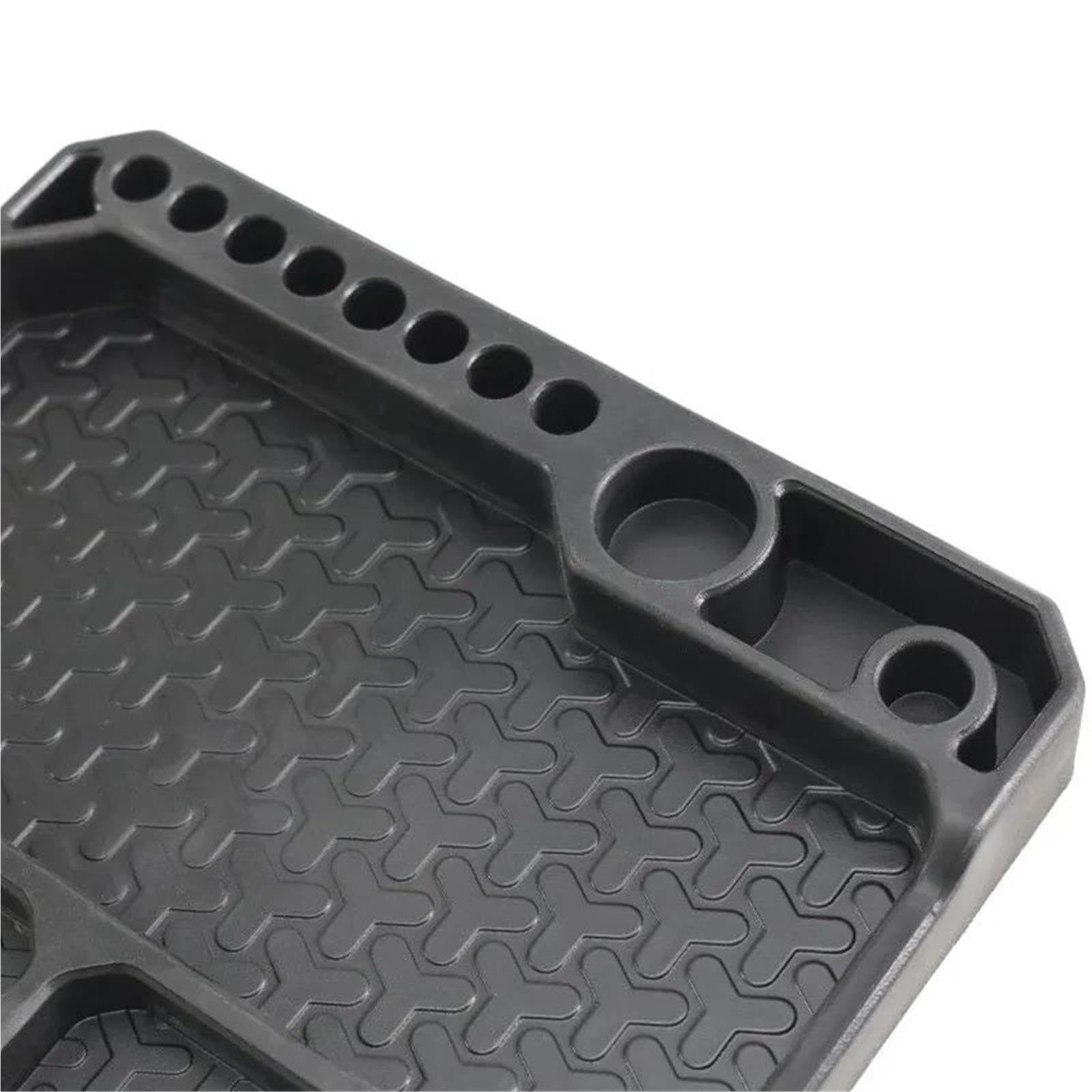 Bandeja Piezas Silicona 155mm Soporte Herramientas 3 Hojas Reparación RC