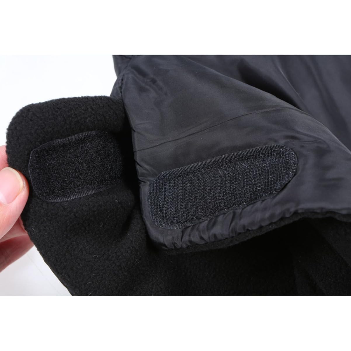Hohopeti Stroller Gloves for Winter Warm and Windproof Mittens Large Size for Men Women Outdoor Use