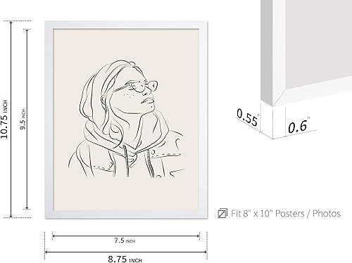 Miniatura 353 de Poster Master Póster de peonías – Estampado de flores retro – Ilustración floral – Ilustración en blanco y negro – Diseño de línea y abstracto –