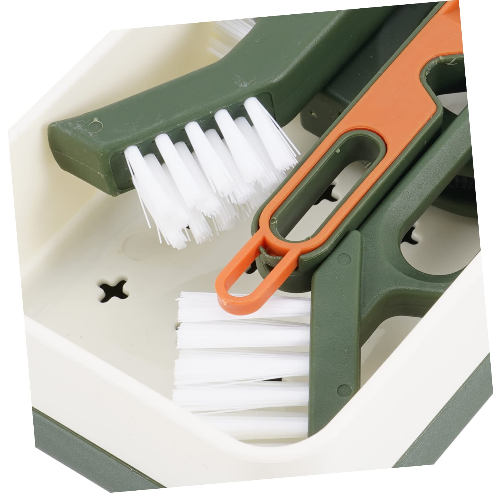 Set Spazzole Per Pulizia Fessure Finestre Angolo Controsoffitto Strumento Pulizia Spazio Piccolo Delle Fessure Delle Porte E Cassetti