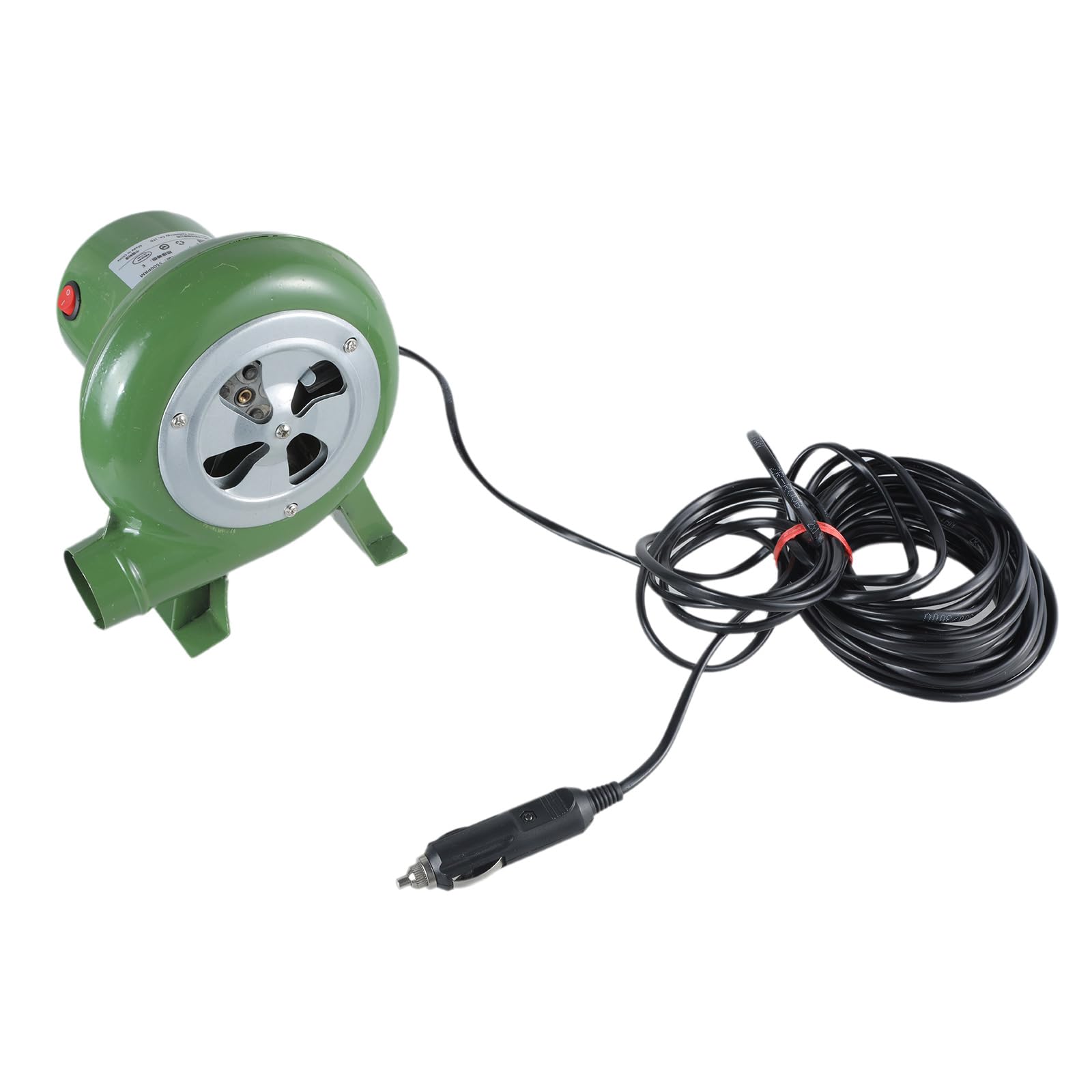 30W / 40W / 60W / 80W BBQ Fan Variable Speed Air Blower Fan for Picnics Camping BBQ Cooking DC12V Powered 5500RPM Smoker Charcoal Starter