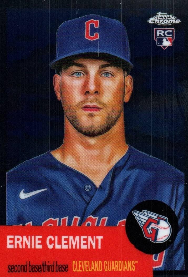 Amazon.com: Ernie Clement Rookie Card Topps Chrome Platinum