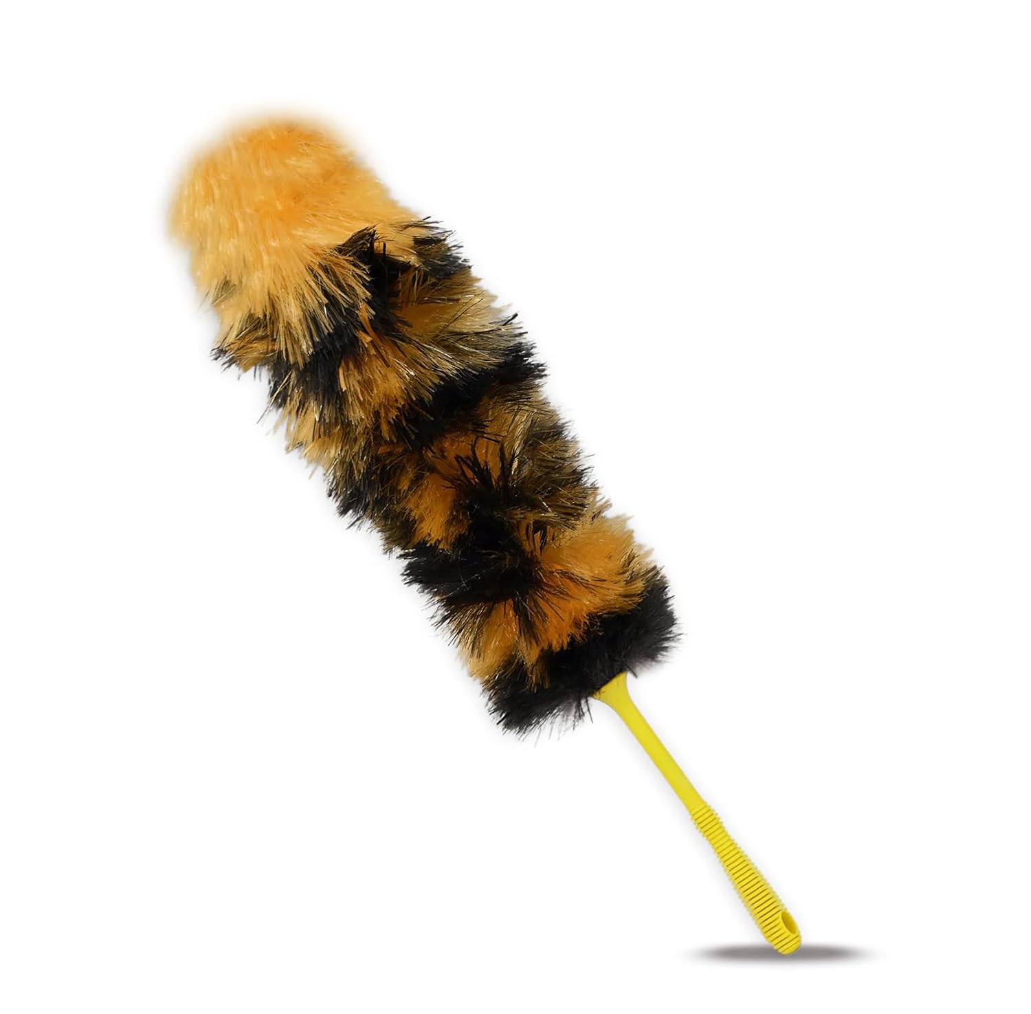 Voir Magic Fiber Static Feather Duster for Dusting, Home Cleaning, Ceiling Fans, High Surfaces, Car Dashboard Cleaner and Multipurpose Use Billy Duster Black and Orange (Pack of 1)-image-37