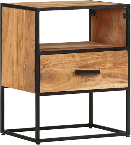 Miniatura 8 de DGZLIIO Mesa auxiliar para dormitorio sala de estar y todos los demás lugares interiores 157 x 118 x 197 pulgadas madera de acacia maciza