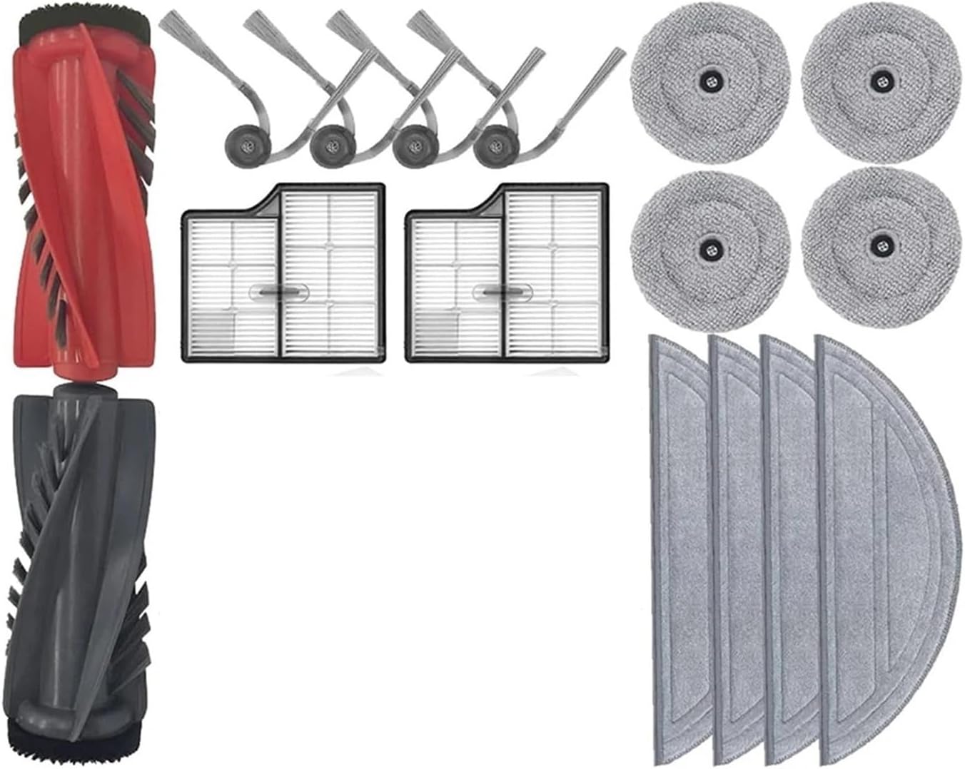 Accessories,Compatible For Roborock, Saros 10,Compatible For Roborock, S9 MaxV Ultra Vacuum Parts Main Roller Side Brush Filter Mop Cloth