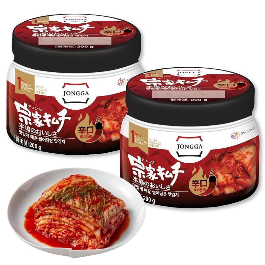 【予約専用】白菜キムチ 辛口キムチ カット 株漬け JOAYOキムチ 冷蔵配送 Amazon.co.jp: 【宗家辛口キムチ 200g 2個セット (計400g)】韓国