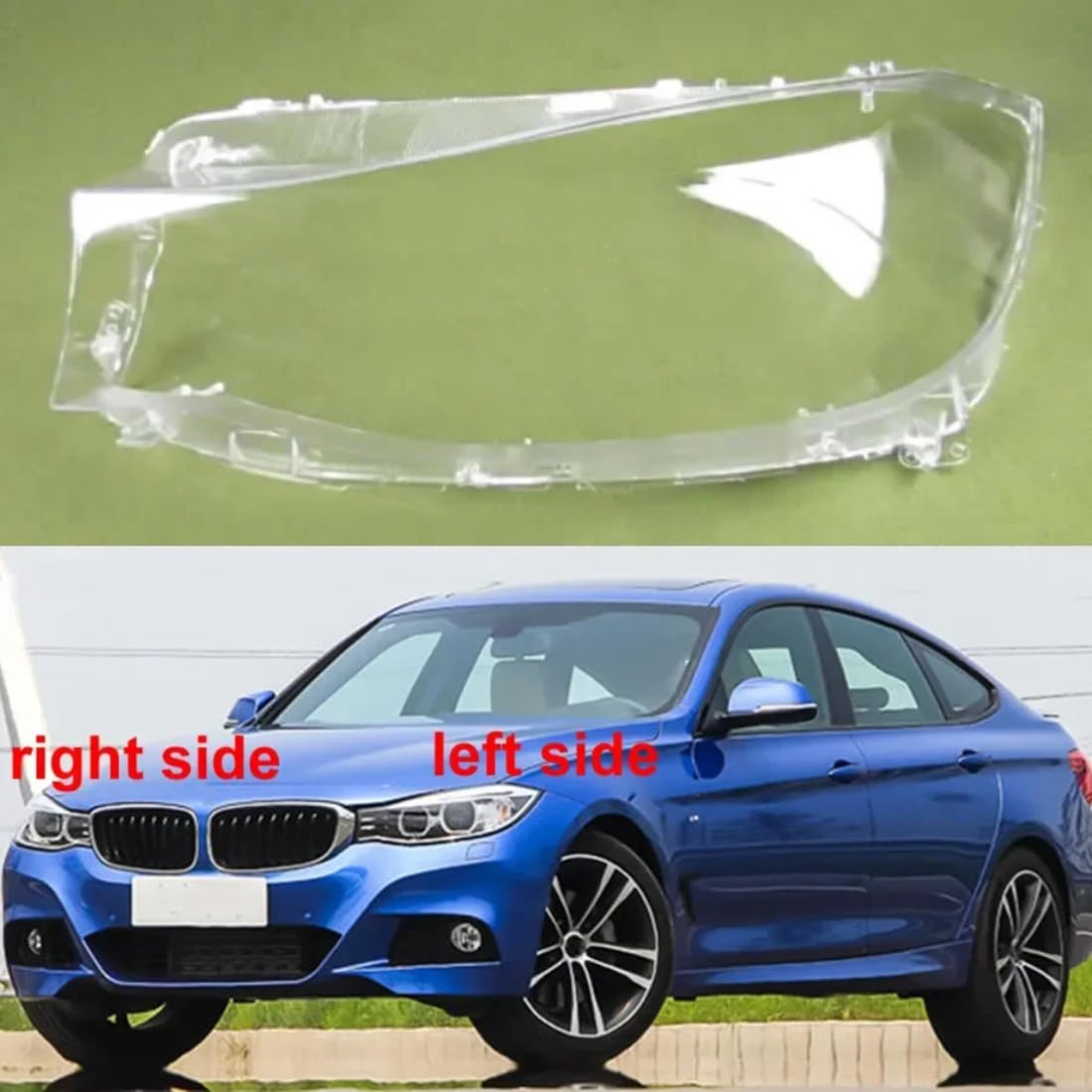Amazon.co.jp: ヘッドライトレンズカバー for BMW 3シリーズ GT F34