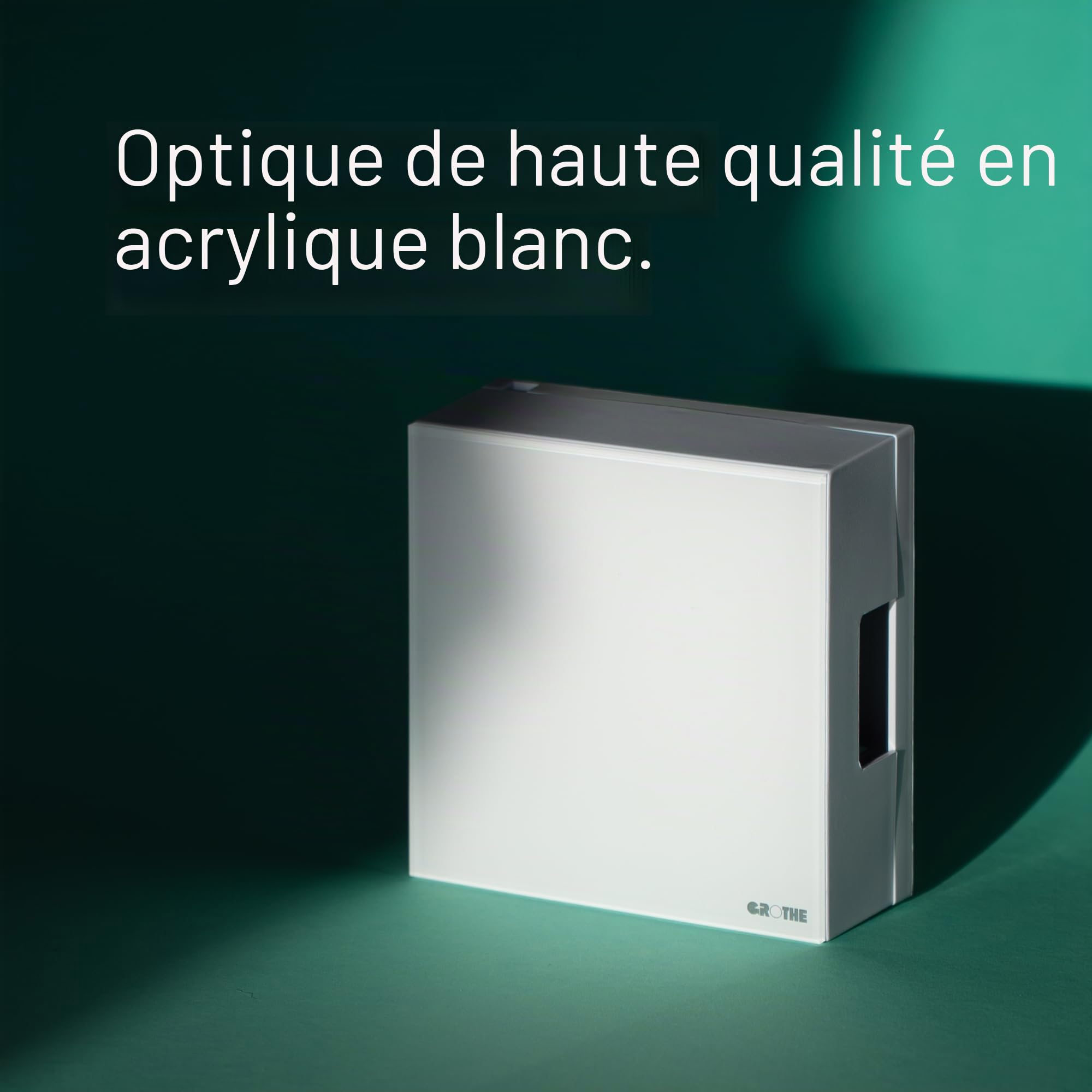 Grothe 44466 Sonnette 8-12 V 83 dBA Blanc