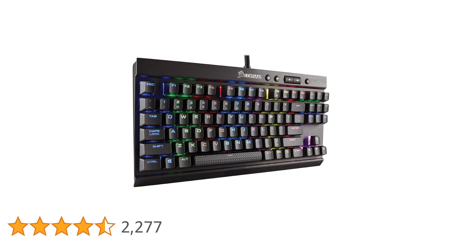 Amazon.co.jp: Corsair K65 RAPIDFIRE CherryMX Speed RGB COMPACT