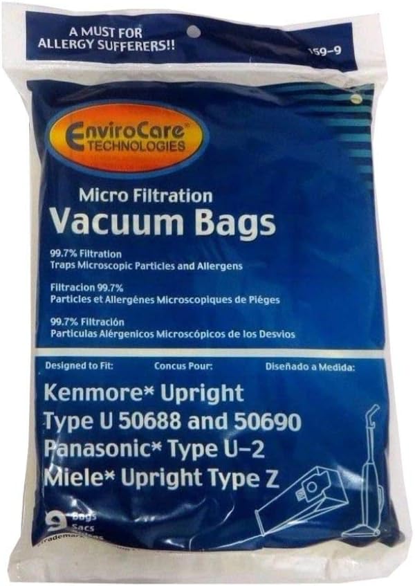 Replacement Part for Kenmore 50688, 50690, MC-117PF, Type Z Microfiltration Upright Vacuum Cleaner 27 Bags