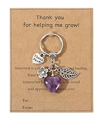 Amethyst (1 Keychain + 1 Jewelry Bag)