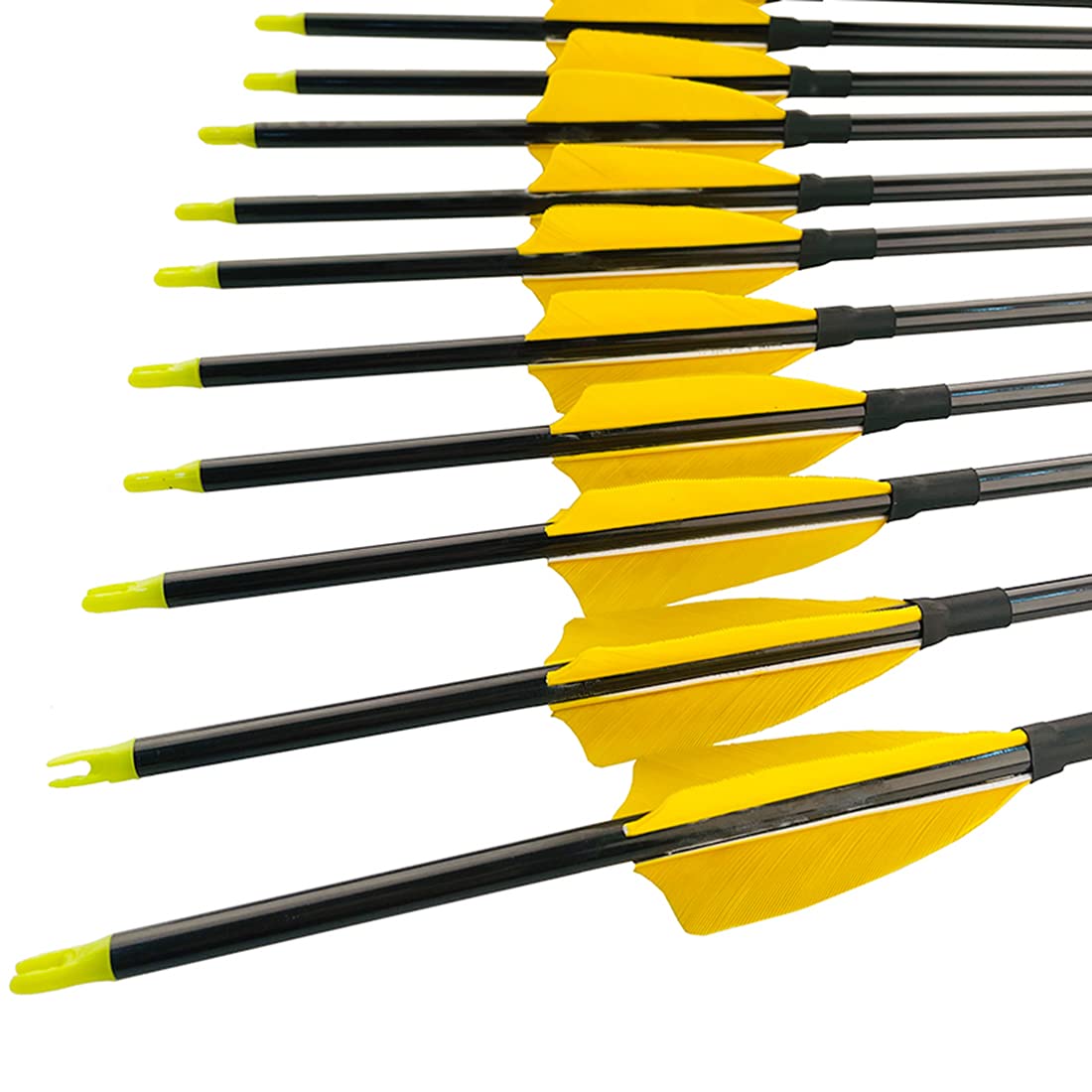 Tubes De Flèches Carbone Linkboy Archery - ID 6,2 Mm, Spine 300 à 800, 30/32 Pouces